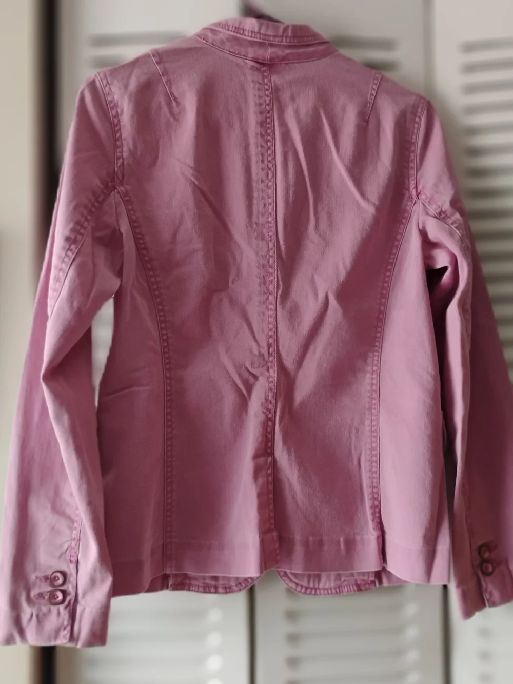 St. John's Bay Light Pink Cotton Blazer